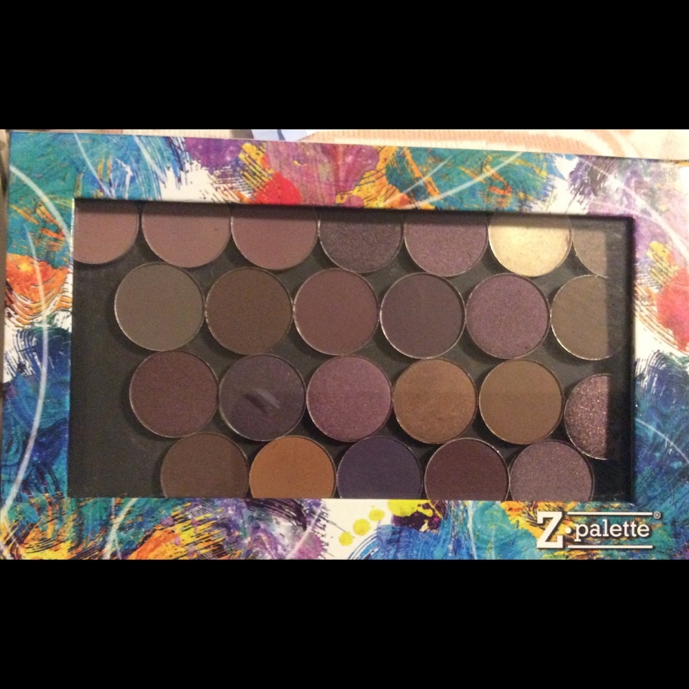 Betty Bop Z Palette with Morphe Eyeshadows